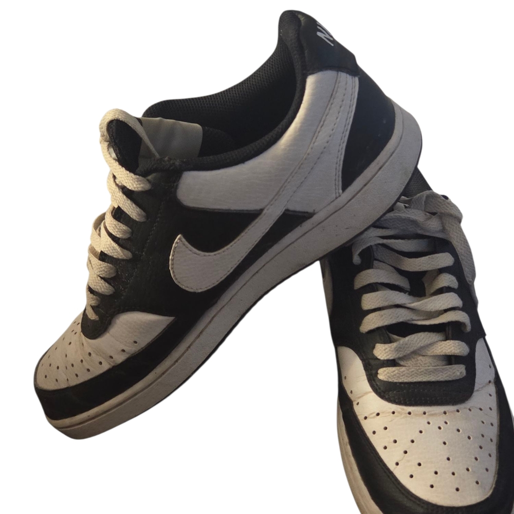 Nike Black and White Retro Sneakers